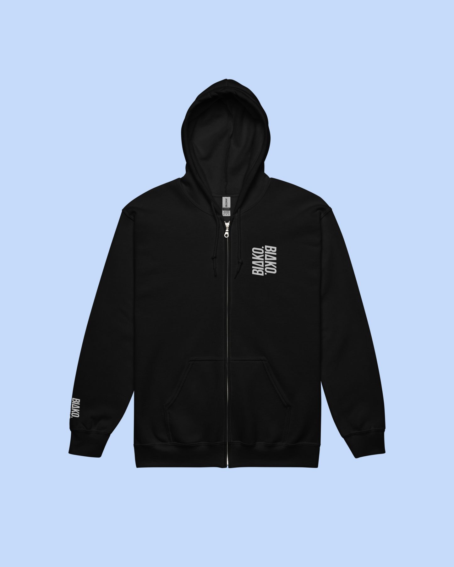 ZIP HEAVY BLEND HOODIE LOGO