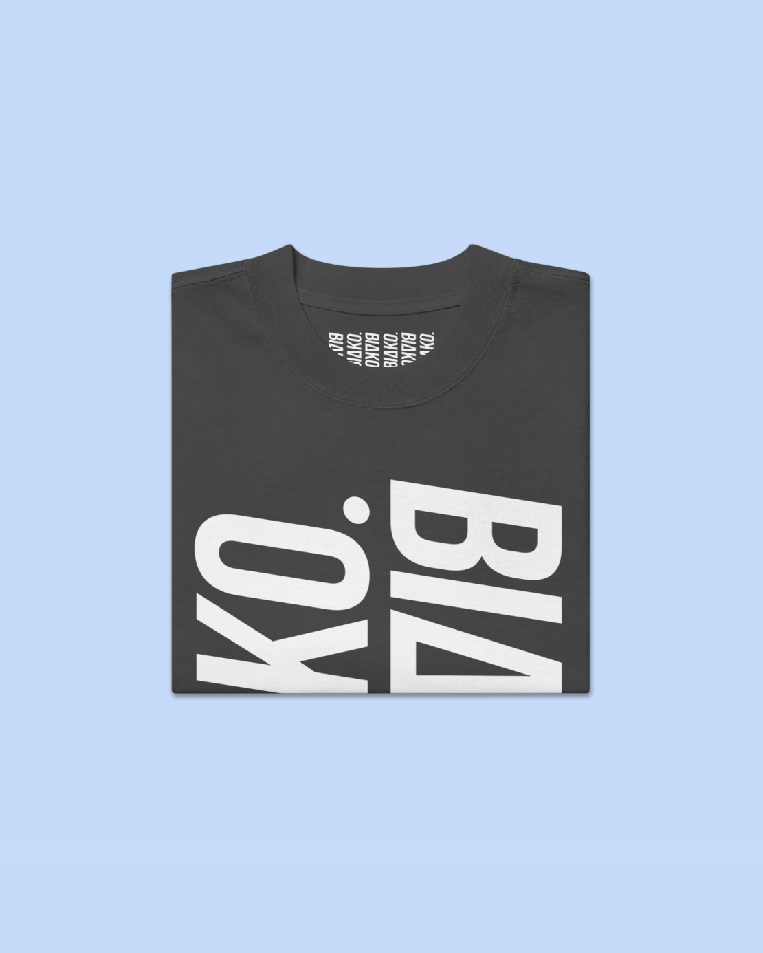 OVERSIZE LOGO SMILE TEE