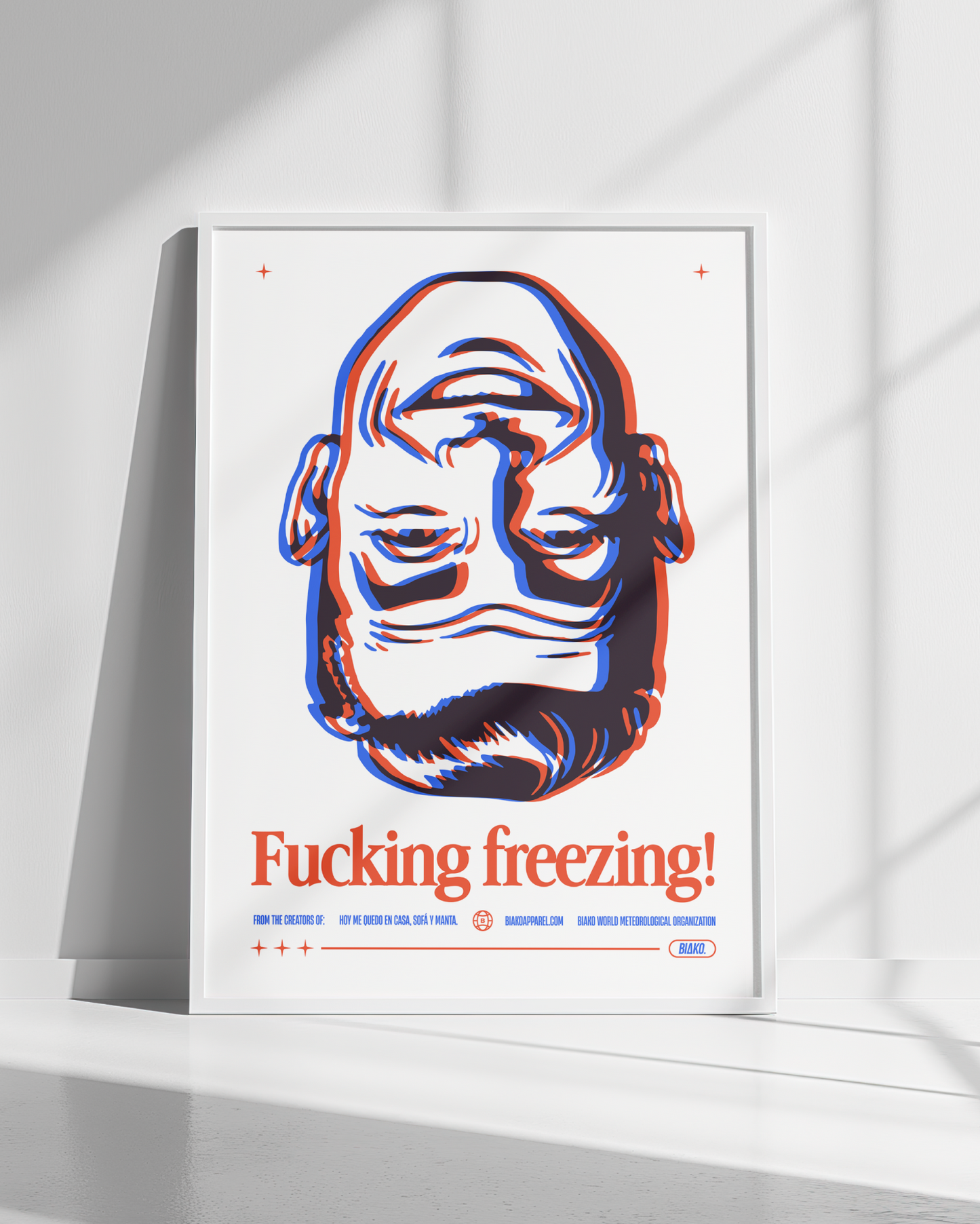 FUCKING FREEZING! POSTER