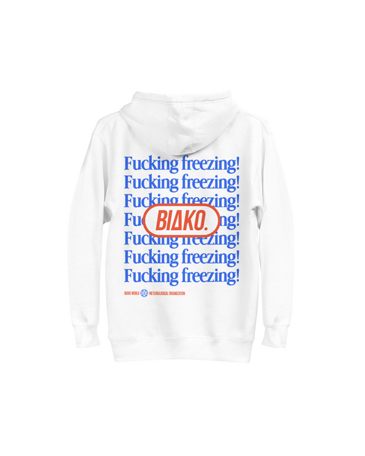 FUCKING FREEZING FACE REP UNISEX HOODIE