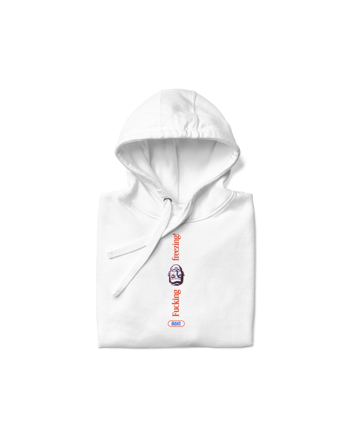 FUCKING FREEZING! 2FACE UNISEX HOODIE