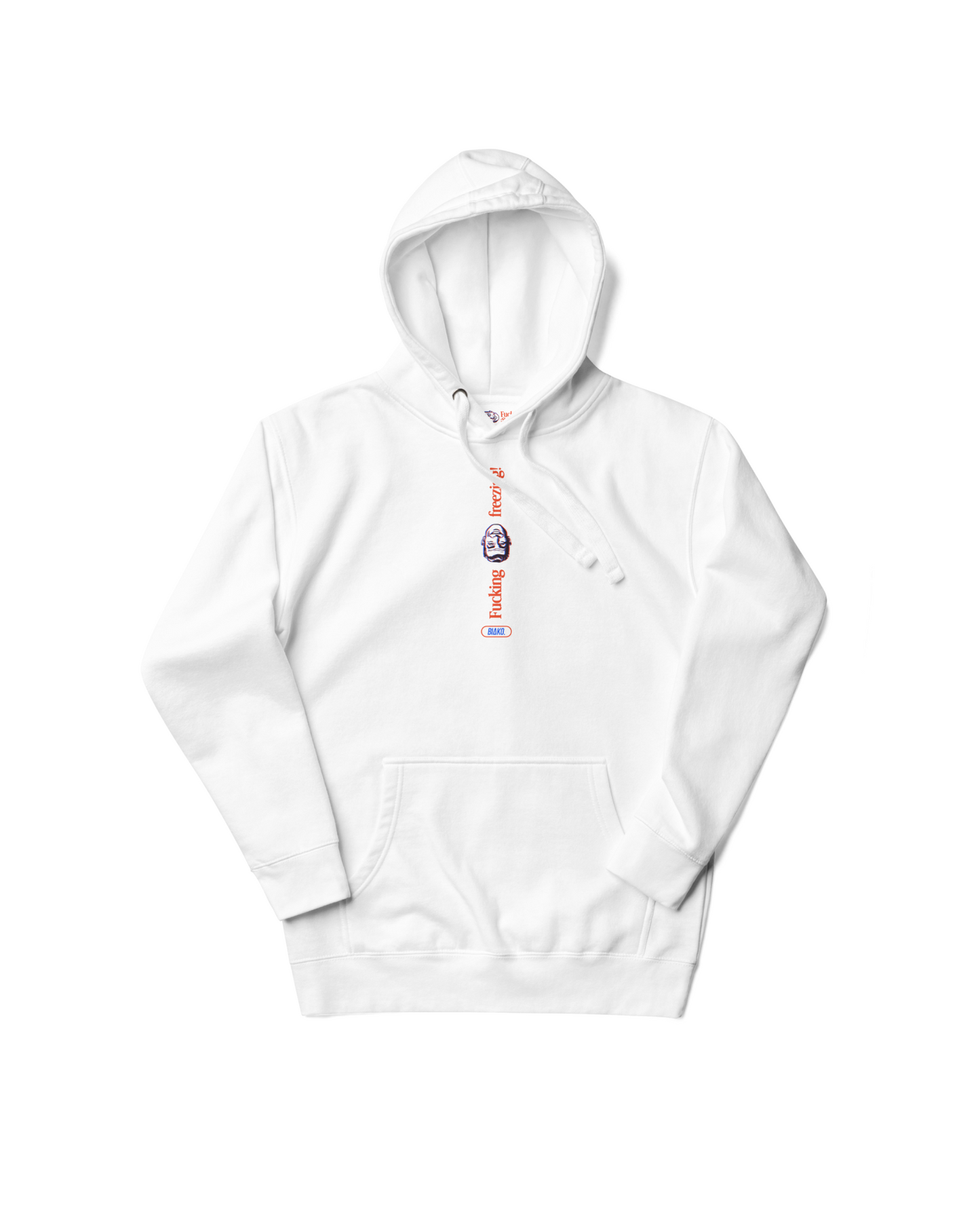 FUCKING FREEZING! 2FACE UNISEX HOODIE